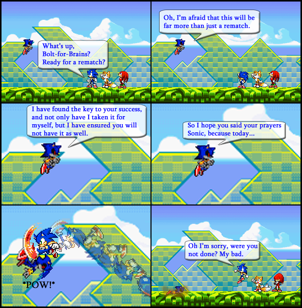 Metal Sonic, The Path of Anguish Part 6